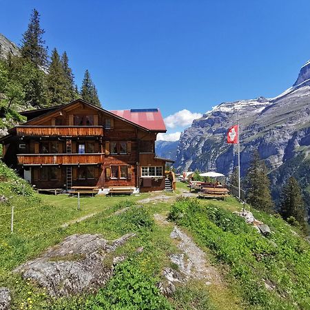 Hotel Berggasthaus Tschingelhorn à Stechelberg Extérieur photo