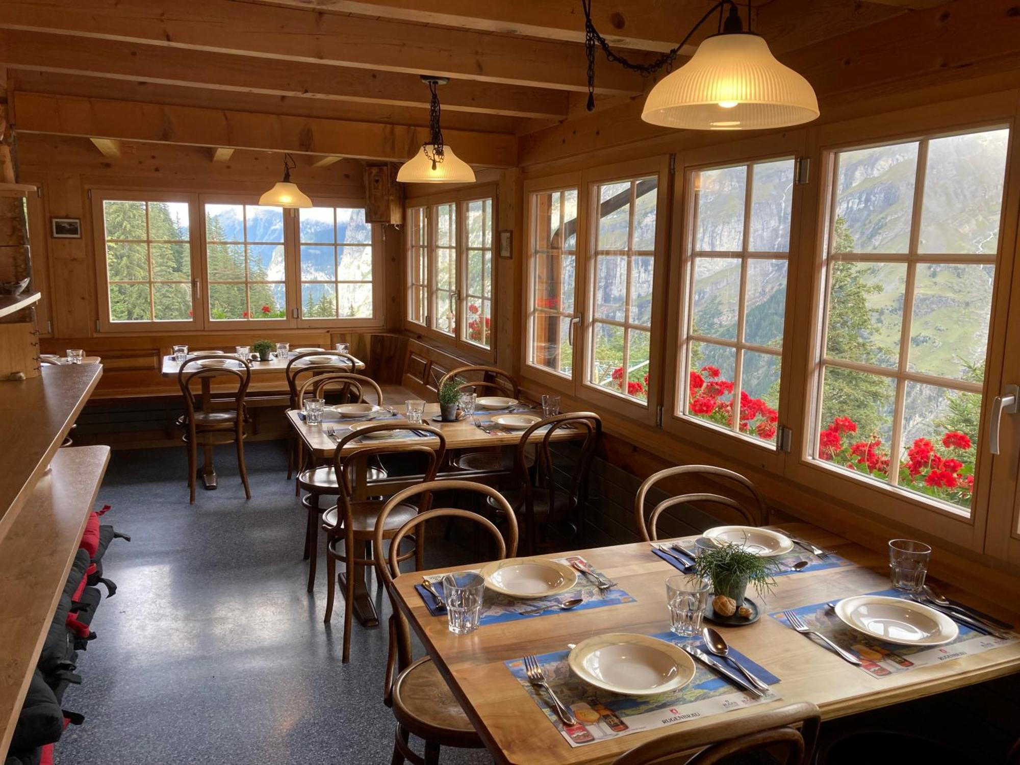 Hotel Berggasthaus Tschingelhorn à Stechelberg Extérieur photo
